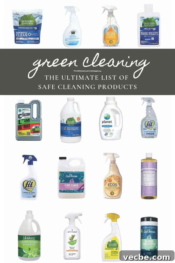 Green Cleaning for Your Home: Effective Eco Friendly Products 3 Hoping to switch up your cleaning routine to rid of chemicals and toxins? Here’s how you can green clean your home with all-natural and organic cleaning products that have an A rating from the EWG! Use this list to update your cleaning cupboard for a green clean home!