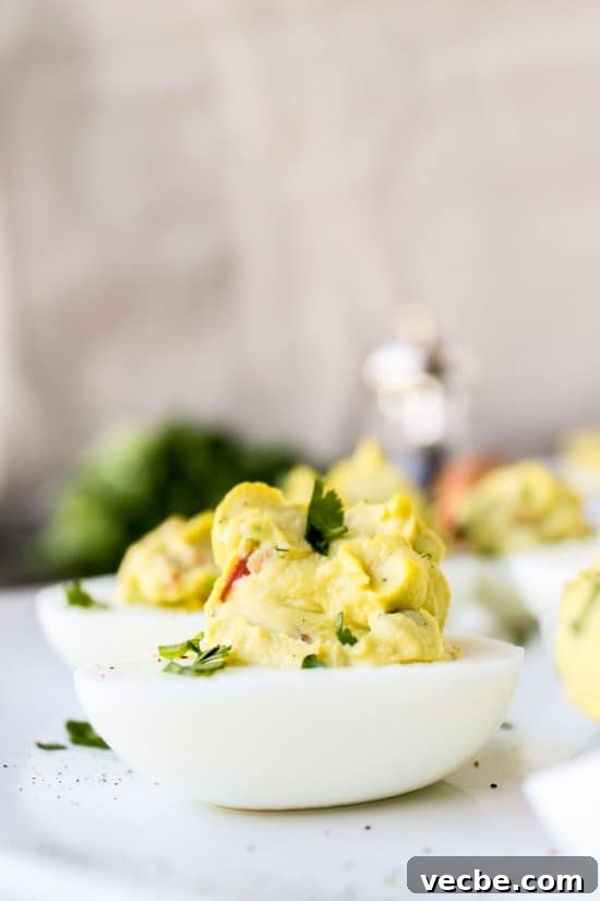 Guacamole Deviled Eggs Recipe 12 Deviled Guacamole Eggs
