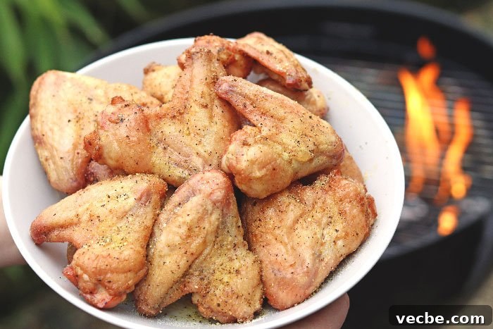 Smoked Lemon Pepper Chicken Wings 2 smoked lemon pepper chicken wings