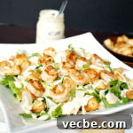 Garlic Shrimp Caesar Salad Recipe 7 img 5958 7