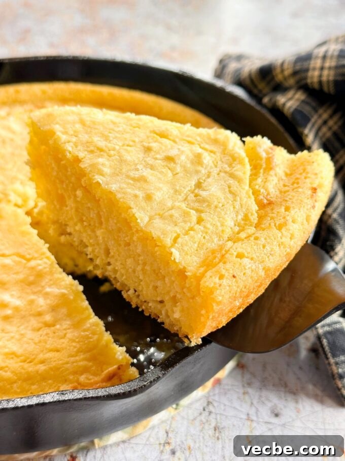 Southern Skillet Buttermilk Cornbread Recipe 2 Buttermilk Cornbread.