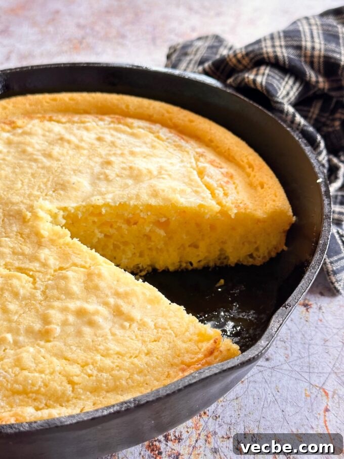 Southern Skillet Buttermilk Cornbread Recipe 5 Buttermilk Cornbread.