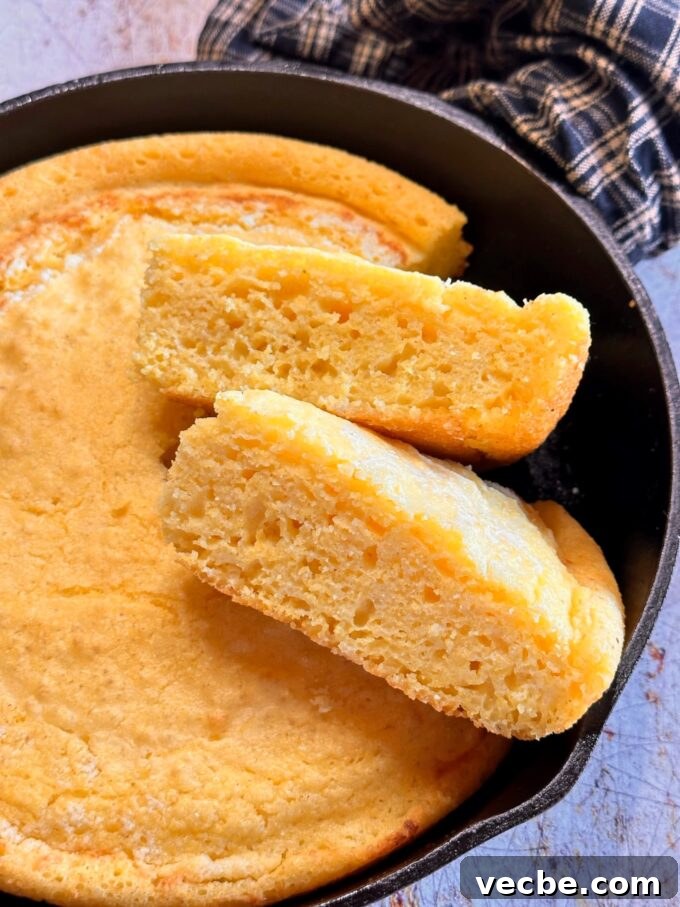 Southern Skillet Buttermilk Cornbread Recipe 6 Buttermilk Cornbread.