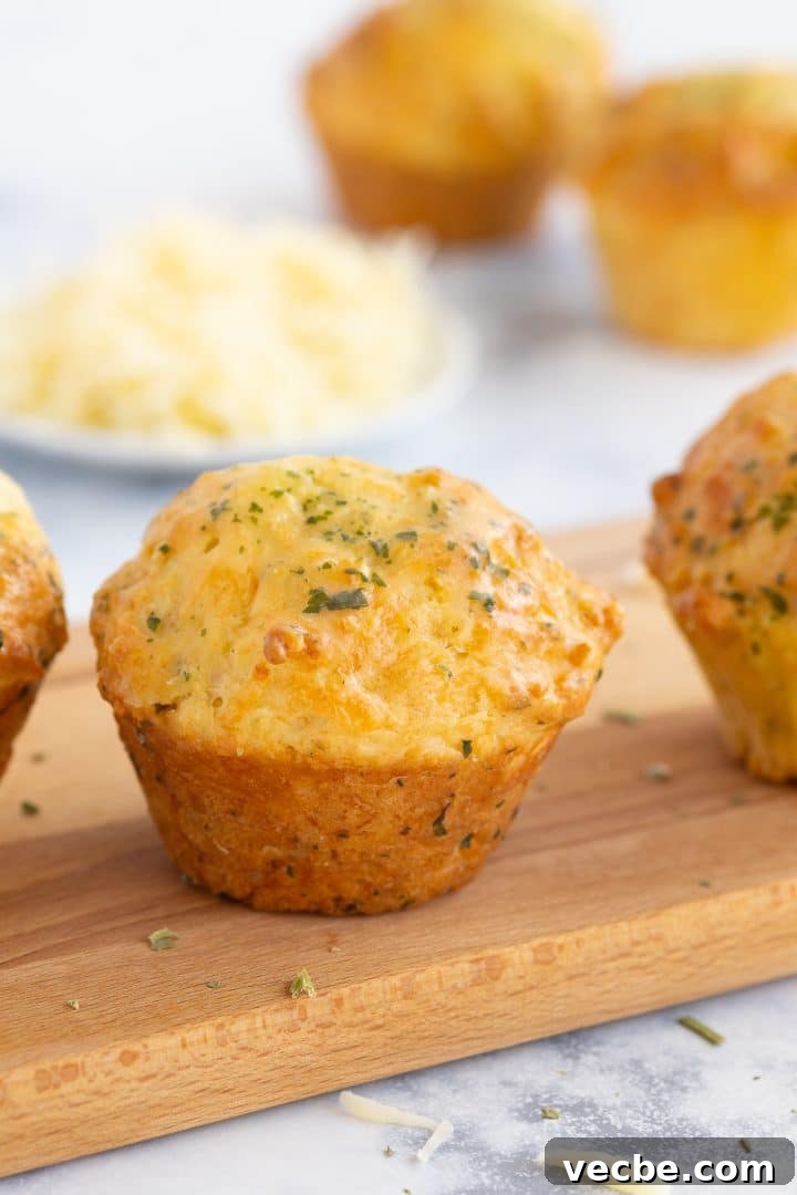 Savory Cheese Muffins Recipe: Fluffy, Cheesy Bites 3 tasty-cheese-muffins