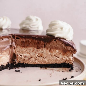 Cheesecake Factory Chocolate Mousse Cheesecake Copycat 12 img 6742 11