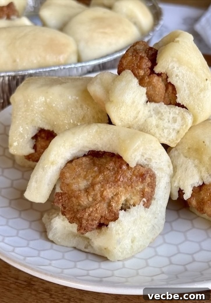 How to Make Copycat Chick-fil-A Chicken Minis 10 How to make Copycat Chick-fil-A Chicken Minis at home with frozen rolls and popcorn chicken! Smother them in a mixture of honey and melted butter to make this popular breakfast that your kids will love!