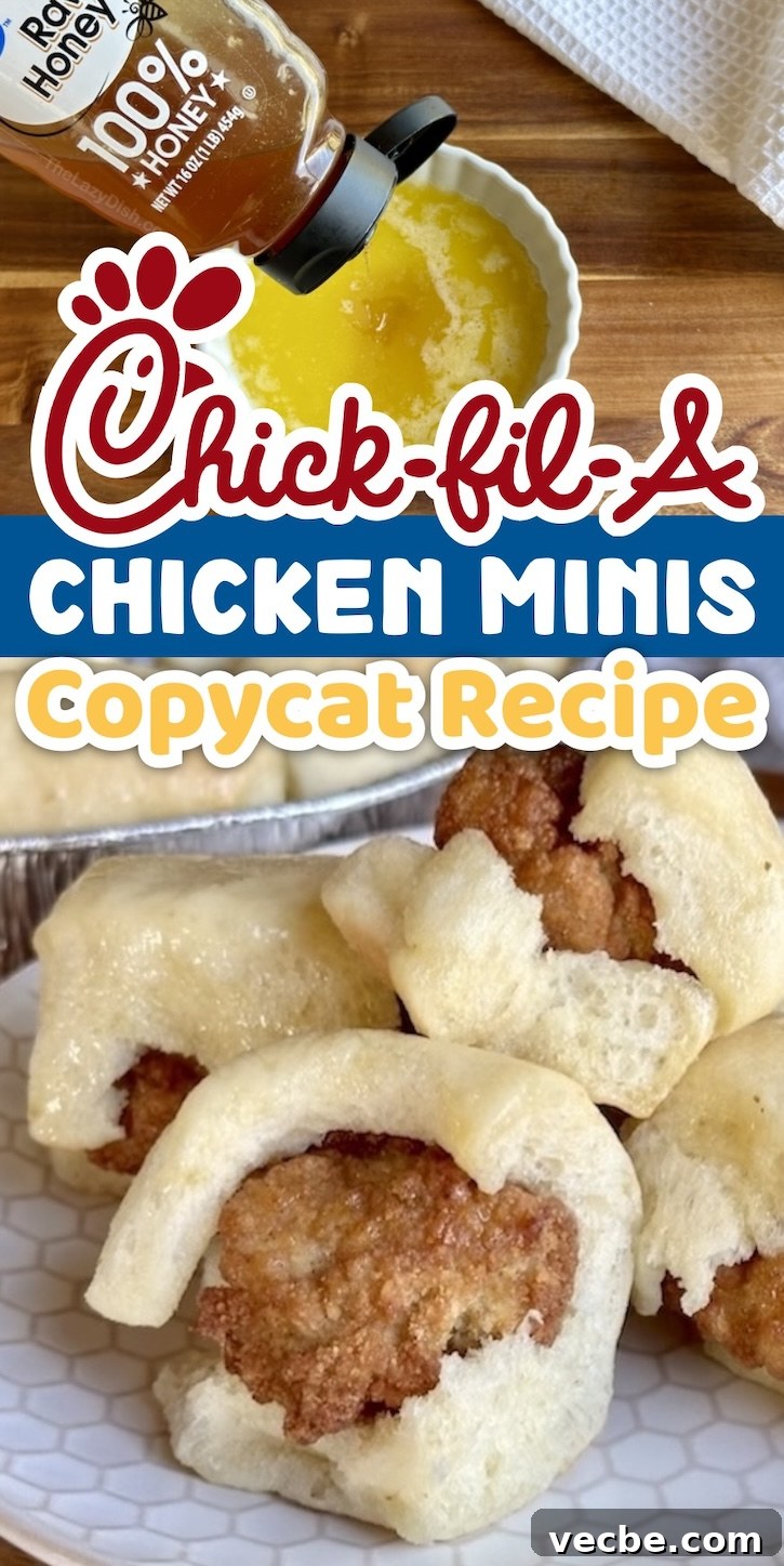 How to Make Copycat Chick-fil-A Chicken Minis 11 this quick and easy breakfast is a big hit with my kids! How to make Chickfila mini chicken breakfast biscuits at home with just a few store bought ingredients.