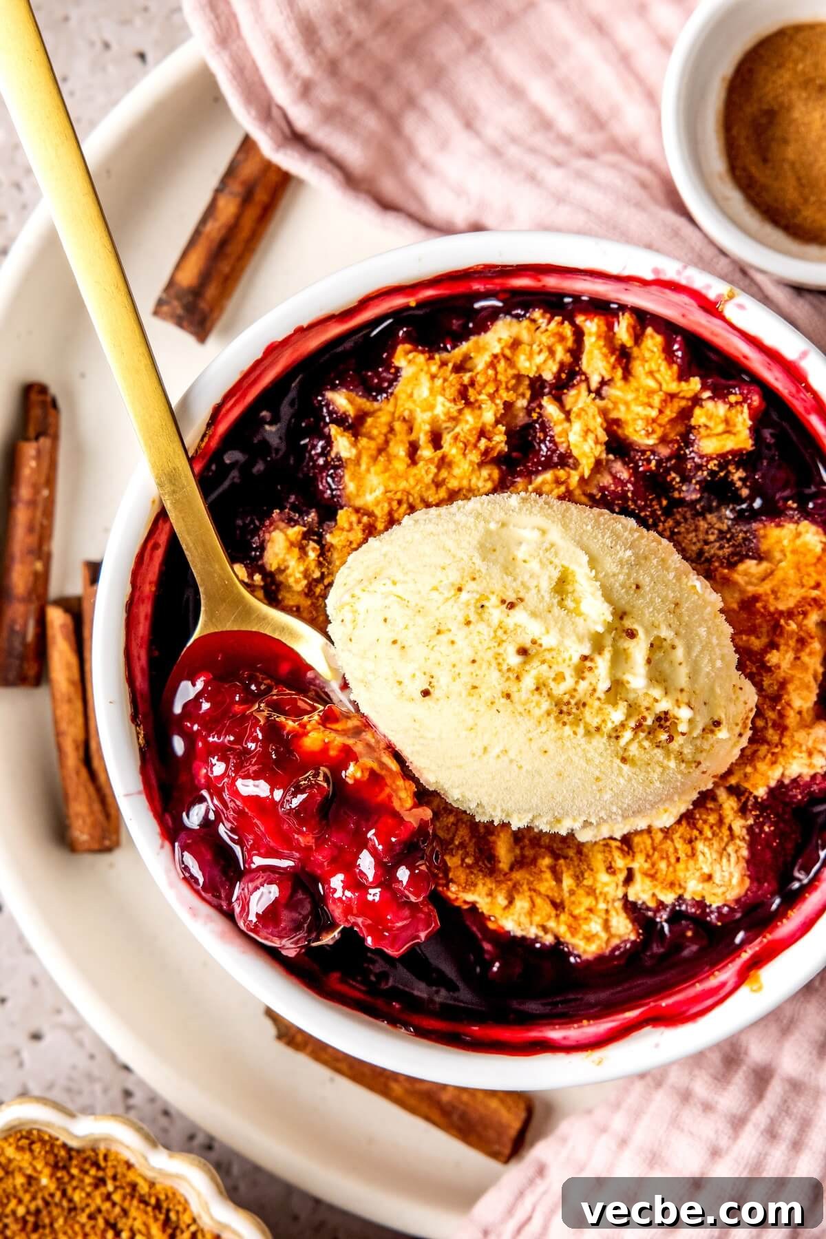 Mixed Berry Cobbler Gluten Free Dairy Free Refined Sugar Free 3 Gluten-Free Mixed Berry Cobbler - Olivia Adriance