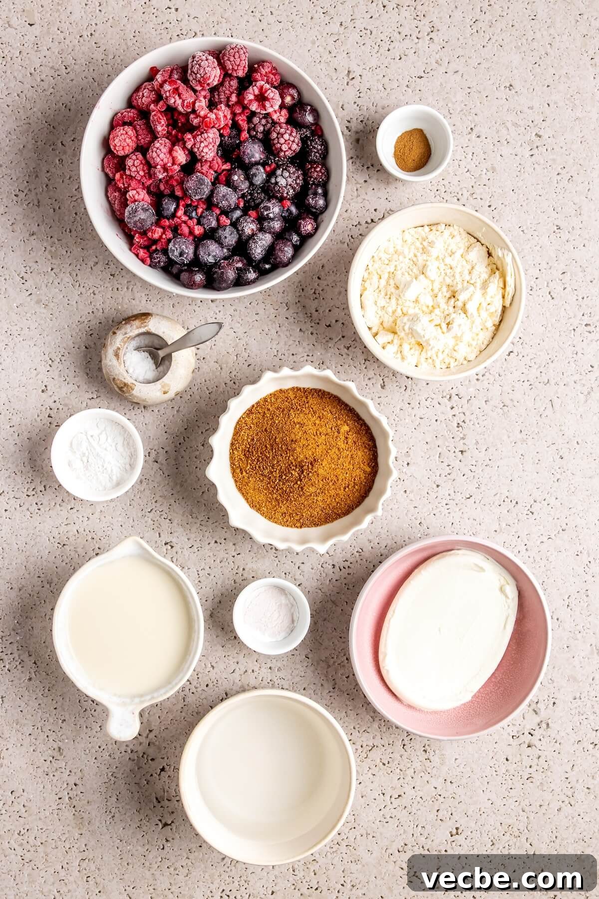 Mixed Berry Cobbler Gluten Free Dairy Free Refined Sugar Free 5 Ingredients for Gluten-Free Mixed Berry Cobbler - Olivia Adriance