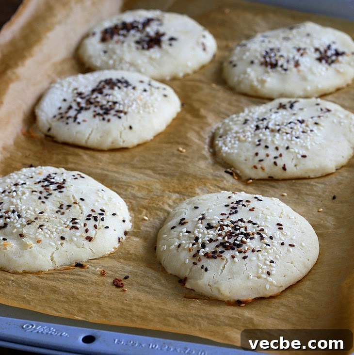 Gluten Free Flatbread Burger Buns Vegan Gum Free Recipe 7 Gluten-free burger buns topped with sesame seeds