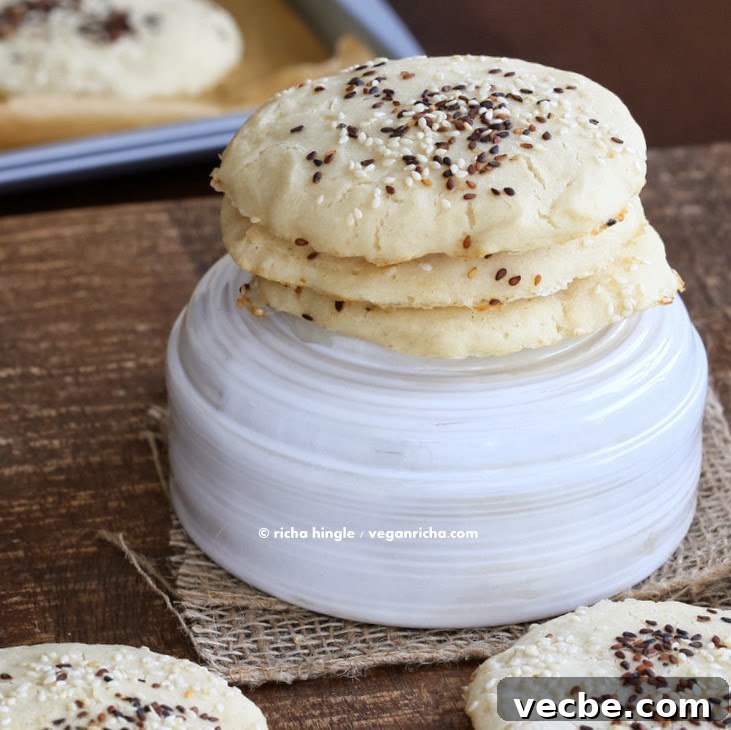 Gluten Free Flatbread Burger Buns Vegan Gum Free Recipe 9 Soft gluten-free vegan burger bun texture