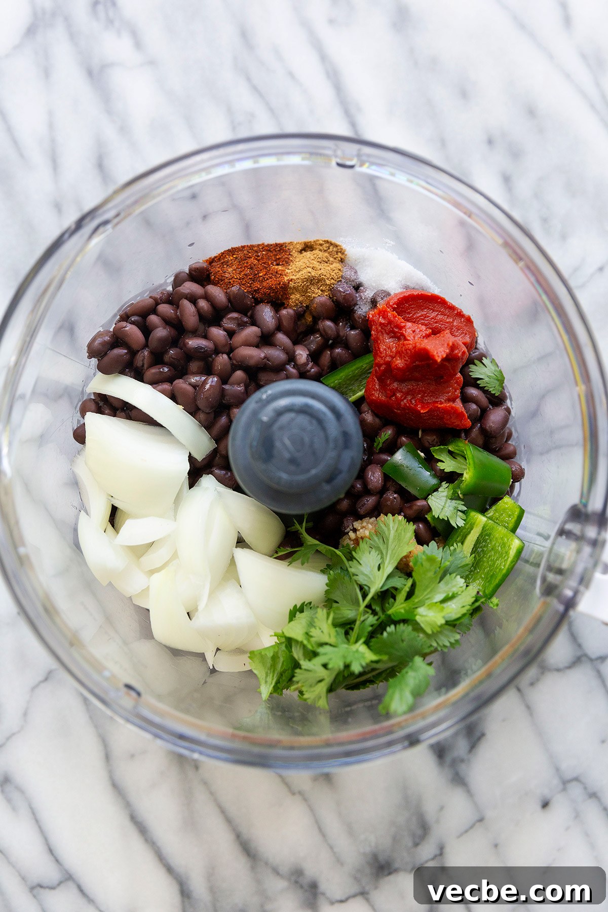 Zesty Black Bean Dip with Lime and Cilantro 3 black bean dip ingredients