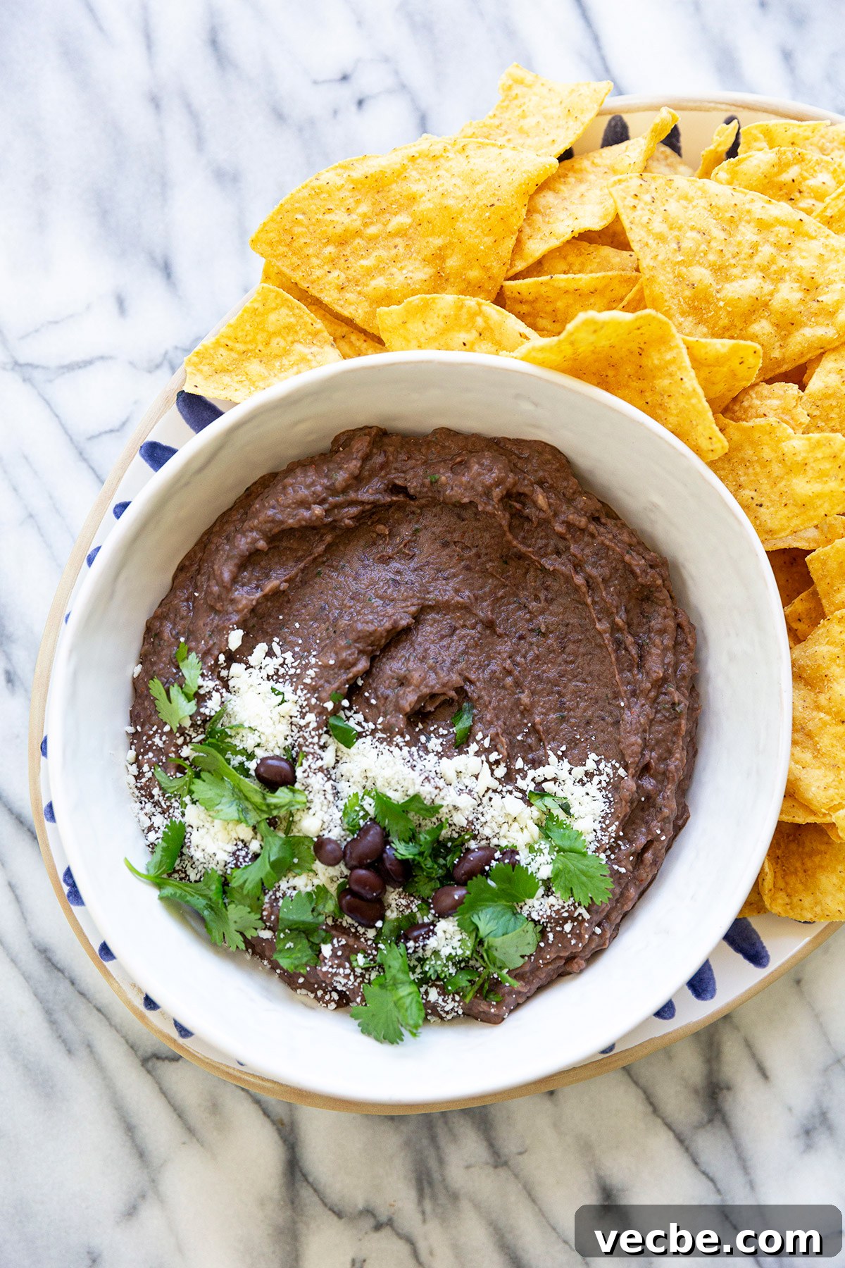 Zesty Black Bean Dip with Lime and Cilantro 4 img 83599 3