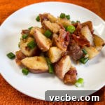 German Potato Salad with Bacon and Tangy Vinegar Dressing 3 German potato salad with bacon