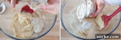 Gluten Free Vegan Graham Crackers Recipe 11 make the dough for graham crackers