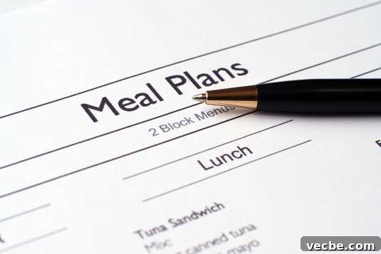 Weight Watchers Meal Plan: Week of June 19–25 3 Meal plan close up with pen.