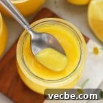 homemade lemon curd in a jar