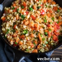 Vegan Cauliflower Fried Rice Recipe 5 Vegan Cauliflower Fried Rice