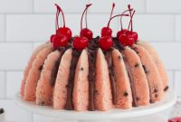 Moist Cherry Chocolate Chip Bundt Cake Recipe
