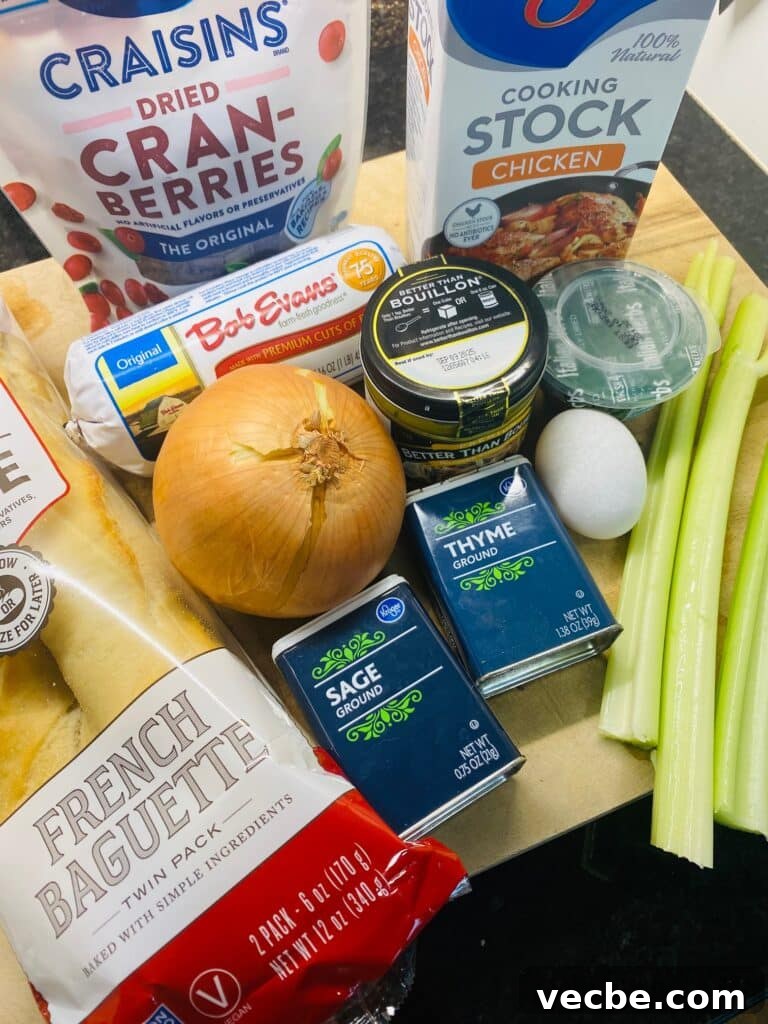 Crispy Sausage and Cranberry Stuffing on a Blackstone Griddle 2 sausage stuffing ingredients
