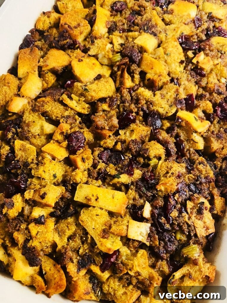 Crispy Sausage and Cranberry Stuffing on a Blackstone Griddle 12 Blackstone Griddle Sausage Cranberry Stuffing