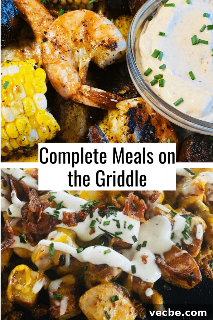 Crispy Sausage and Cranberry Stuffing on a Blackstone Griddle 18 Complete Meals on the Griddle