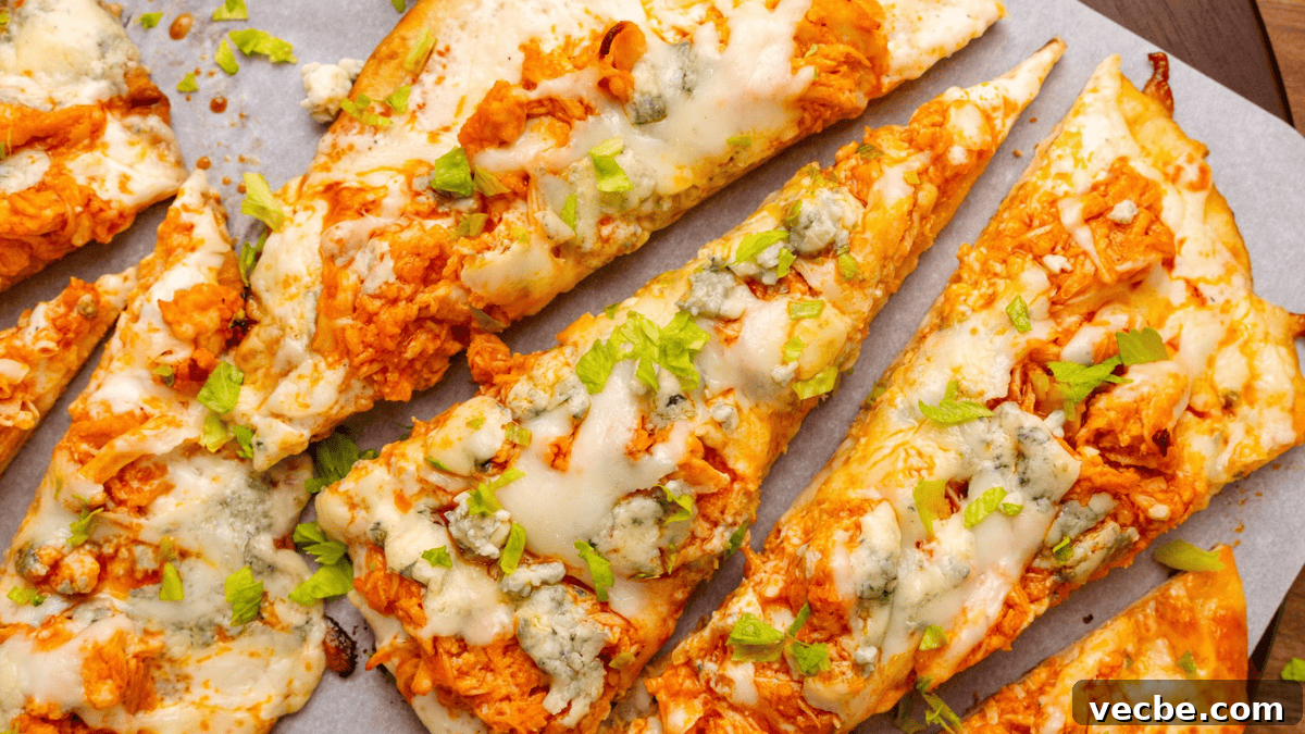 11 Comfort Foods That Will Make You Abandon Your Diet 2 Buffalo Chicken Flatbread Pizza