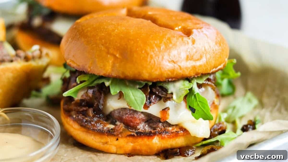 11 Comfort Foods That Will Make You Abandon Your Diet 9 Wagyu Beef Cheeseburger with caramelized onions