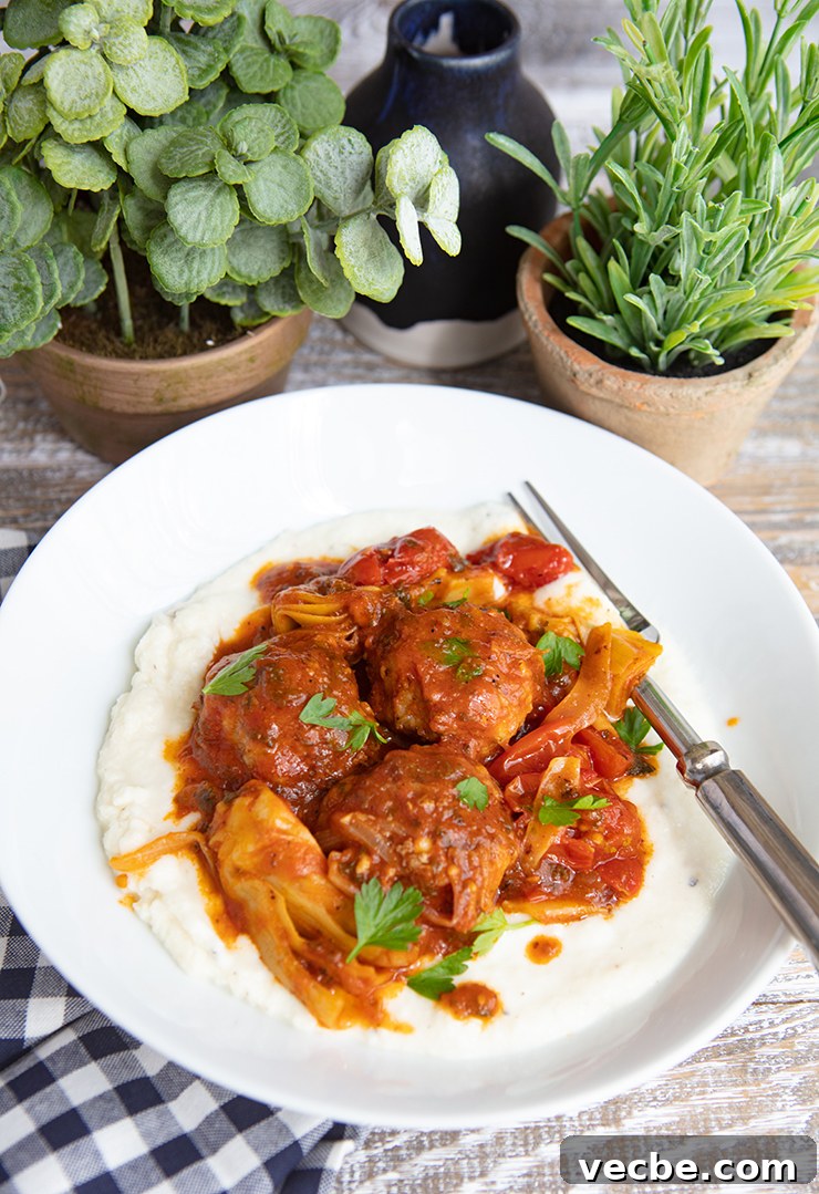 Lamb Meatballs in Creamy Artichoke Ragu 6 img 37116 3