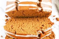 Glazed Sour Cream Gingerbread Loaf Recipe