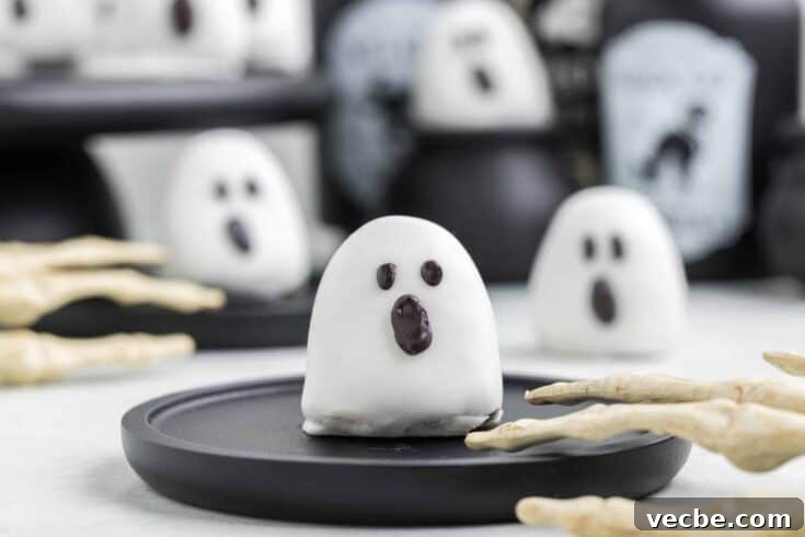 Oreo Ghost Truffles